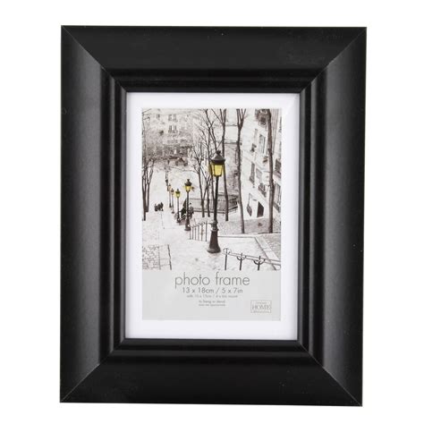 black photo frame 4x6